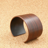 Rosewood Bangle, Wooden Bentwood Bracelet-Cuff Made in Melbourne, Australia