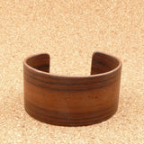 Rosewood Bangle, Wooden Bentwood Bracelet-Cuff Made in Melbourne, Australia