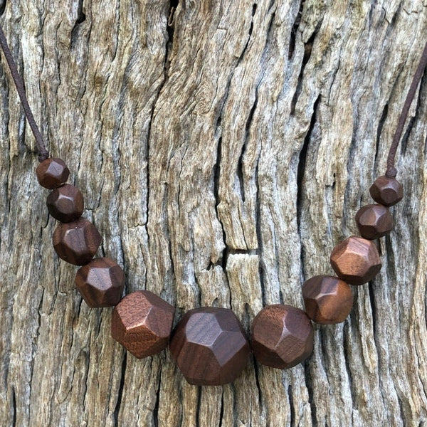 Wood necklace beads outlet