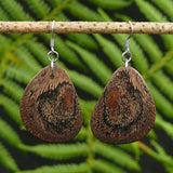 Hedgehog / Echidna / Porcupine Natural Banksia seed pods-native Wooden earrings-made in Melbourne Australia-hypoallergenic