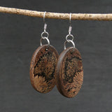 Hedgehog / Echidna / Porcupine Natural Banksia seed pods-native Wooden earrings-made in Melbourne Australia-hypoallergenic