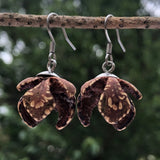 Natural Seed Pods- Australian Wooden earrings-made in Melbourne Australia-hypoallergenic