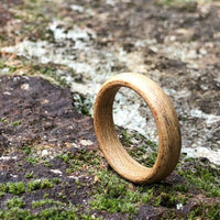 Naturel Wooden Bentwood Ring, Made in Melbourne - Australia - Men / Women / Unisex