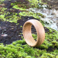 Naturel Wooden Bentwood Ring, Made in Melbourne Australia