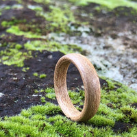 Naturel Wooden Bentwood Ring, Made in Melbourne Australia