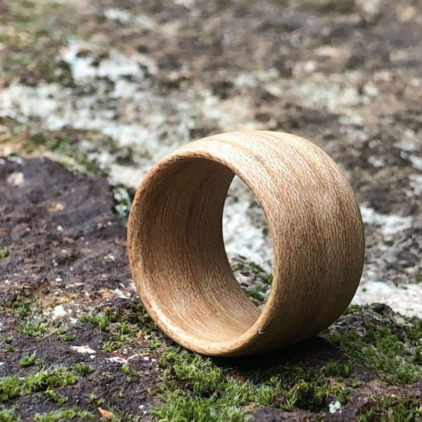 Naturel Wooden Bentwood Ring, Made in Melbourne - Australia - Men / Women / Unisex