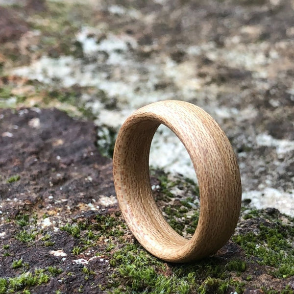 Naturel Wooden Bentwood Ring, Made in Melbourne - Australia - Men / Women / Unisex