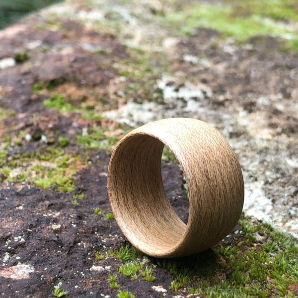 Naturel Wooden Bentwood Ring, Made in Melbourne - Australia - Men / Women / Unisex