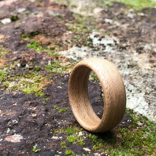 Naturel Wooden Bentwood Ring, Made in Melbourne - Australia - Men / Women / Unisex