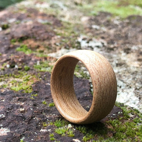 Naturel Wooden Bentwood Ring, Made in Melbourne - Australia - Men / Women / Unisex