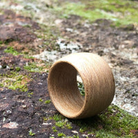 Naturel Wooden Bentwood Ring, Made in Melbourne - Australia - Men / Women / Unisex