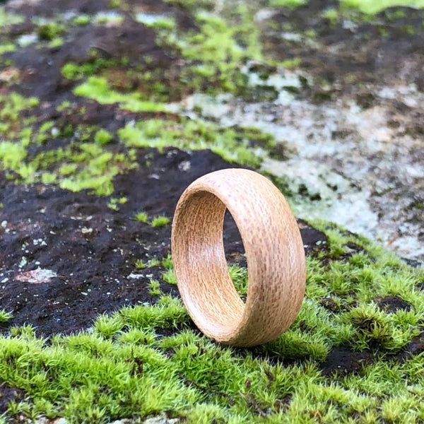 Naturel Wooden Bentwood Ring, Made in Melbourne Australia