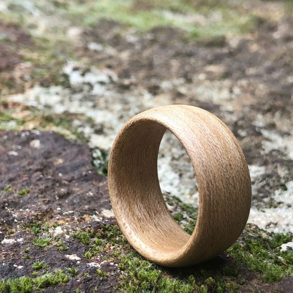 Naturel Wooden Bentwood Ring, Made in Melbourne - Australia - Men / Women / Unisex