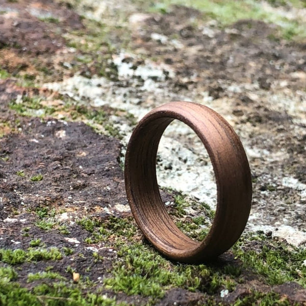 Naturel Wooden Bentwood Ring, Made in Melbourne - Australia - Men / Women / Unisex