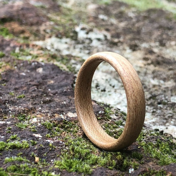 Naturel Wooden Bentwood Ring, Made in Melbourne - Australia - Men / Women / Unisex