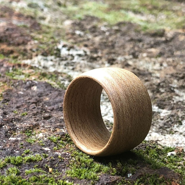 Naturel Wooden Bentwood Ring, Made in Melbourne - Australia - Men / Women / Unisex