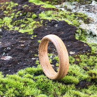 Naturel Wooden Bentwood Ring, Made in Melbourne Australia