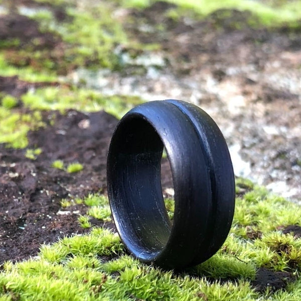 Naturel Wooden Bentwood Ring, Made in Melbourne Australia