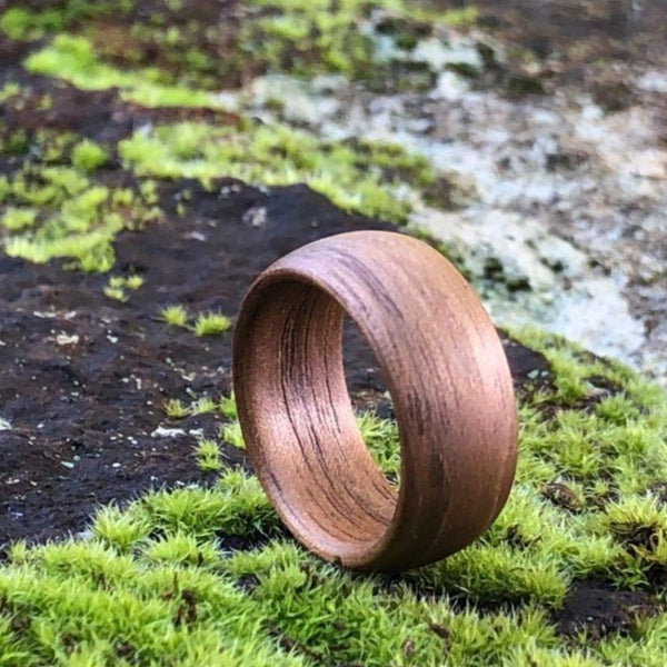 Naturel Wooden Bentwood Ring, Made in Melbourne Australia