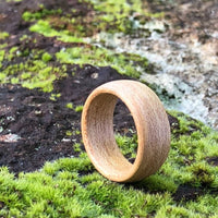 Naturel Wooden Bentwood Ring, Made in Melbourne - Australia - Men / Women / Unisex