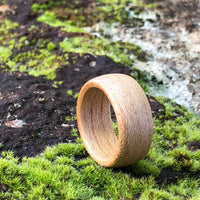 Naturel Wooden Bentwood Ring, Made in Melbourne - Australia - Men / Women / Unisex