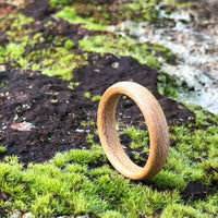 Naturel Wooden Bentwood Ring, Made in Melbourne - Australia - Men / Women / Unisex