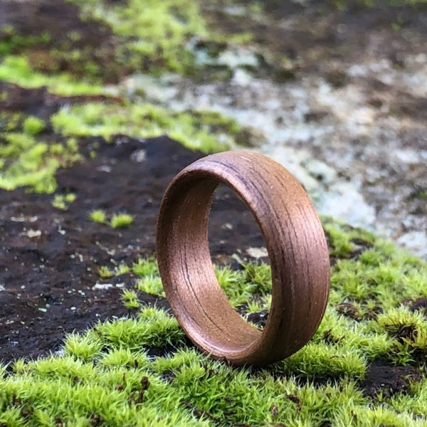 Naturel Wooden Bentwood Ring, Made in Melbourne Australia