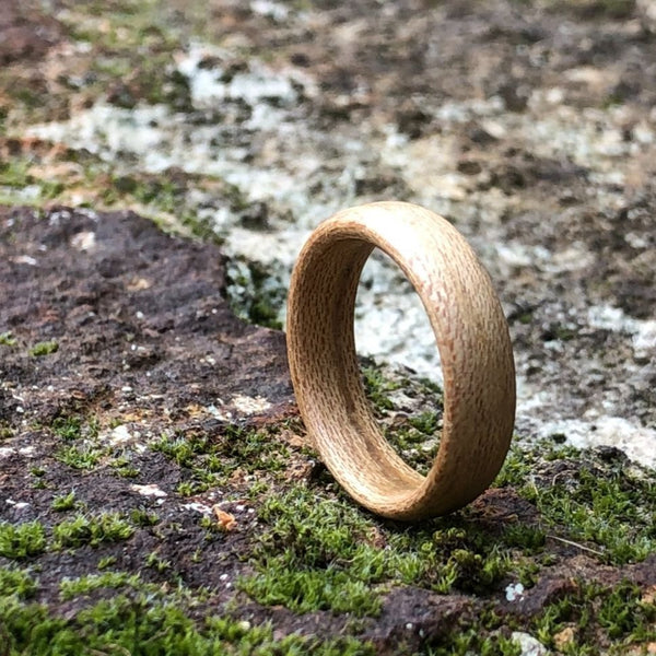 Naturel Wooden Bentwood Ring, Made in Melbourne - Australia - Men / Women / Unisex