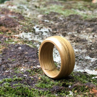 Naturel Wooden Bentwood Ring, Made in Melbourne - Australia - Men / Women / Unisex