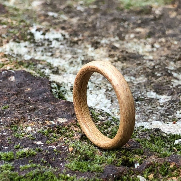 Naturel Wooden Bentwood Ring, Made in Melbourne - Australia - Men / Women / Unisex