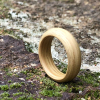 Naturel Wooden Bentwood Ring, Made in Melbourne - Australia - Men / Women / Unisex