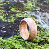 Naturel Wooden Bentwood Ring, Made in Melbourne Australia