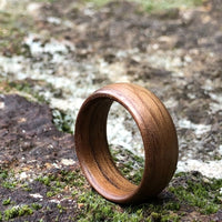 Naturel Wooden Bentwood Ring, Made in Melbourne - Australia - Men / Women / Unisex